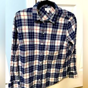 Loft plaid shirt. Size Medium.